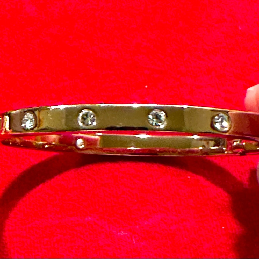 NWOT Kate Spade Rose Gold w/ Crystals Bracelet